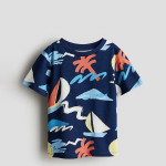 Boys Pure Cotton Printed T-shirt